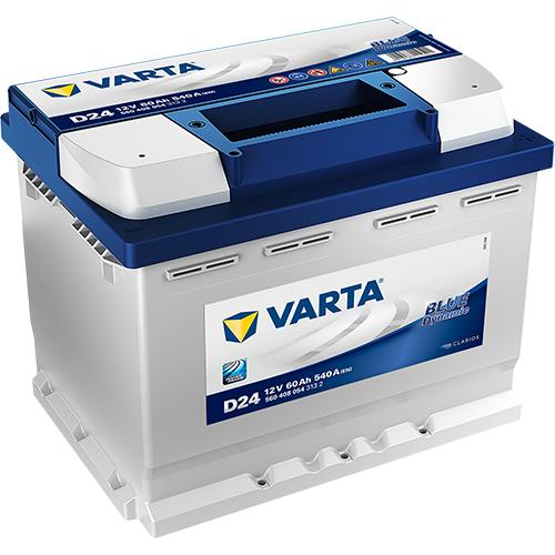 VARTA AKÜ 60 AH D24